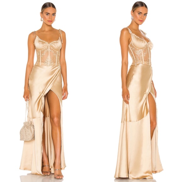V. Chapman Dresses & Skirts - V. Chapman *AS IS* Calla Lily Gown Formal Corset Dress